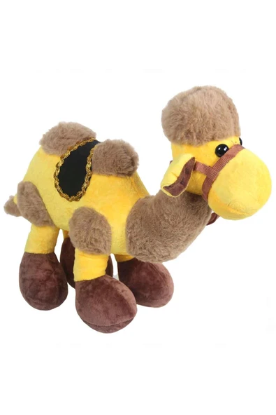 Peluş Deve Sesli Lebbeyk Okuyan Peluş Deve 35x45 Cm Büyük Boy Sesli Oyuncak Deve - 2