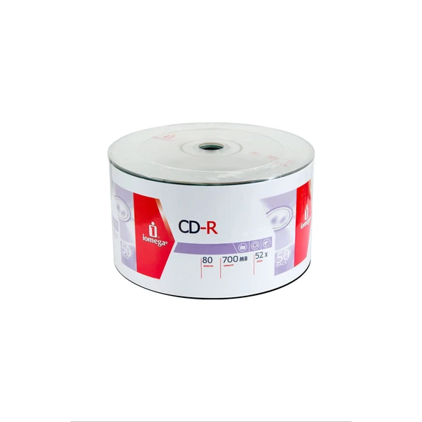 Boş CD-R 52X50'Li Spindle Boş CD