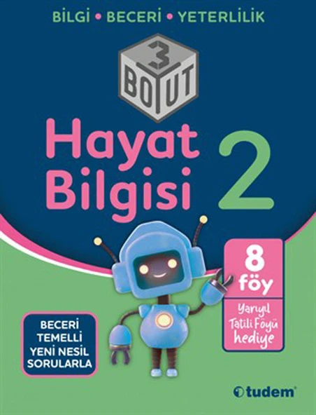 Tudem 2.Sınıf 3 Boyut Hayat Bilgisi