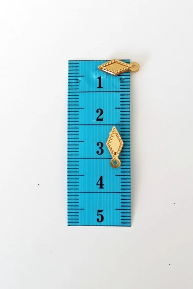Oya Abiye Bileklik Kolye Pleksi Metalik Plastik Pul Altın Renk 8 gram 100 adet - BNC490 - 2