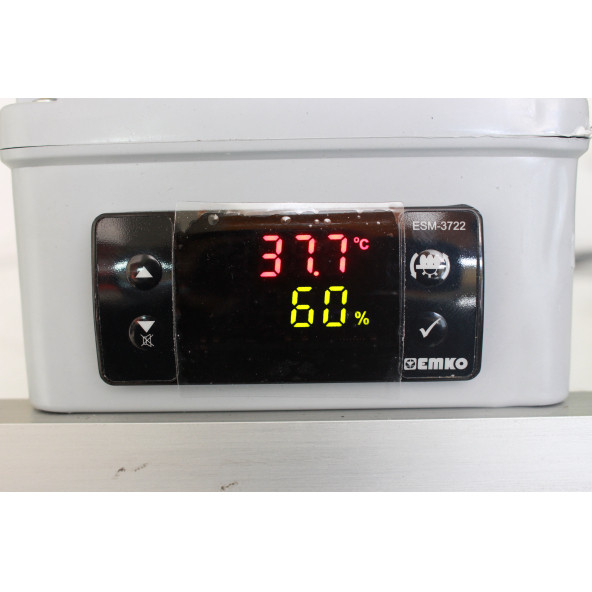 Emko ESM 3722 SSR Çıkışlı Kuluçka Kontrol Cihazı Nem ve Isı Sensörü Dahil - 2