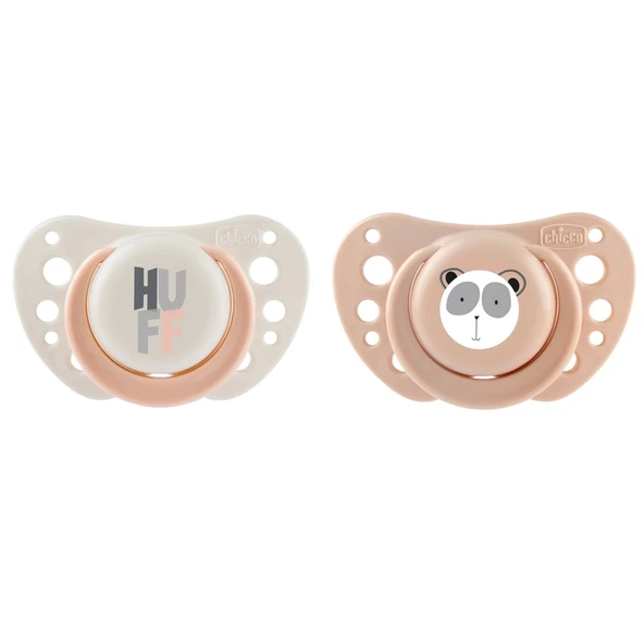 Chicco PhysioForma Air 2'li Silikon Emzik 2-6 Ay Kız - 2