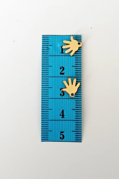 Oya Abiye Bileklik Kolye Pleksi Metalik Plastik Pul Altın Renk 8 gram 100 adet - BNC485 - 2