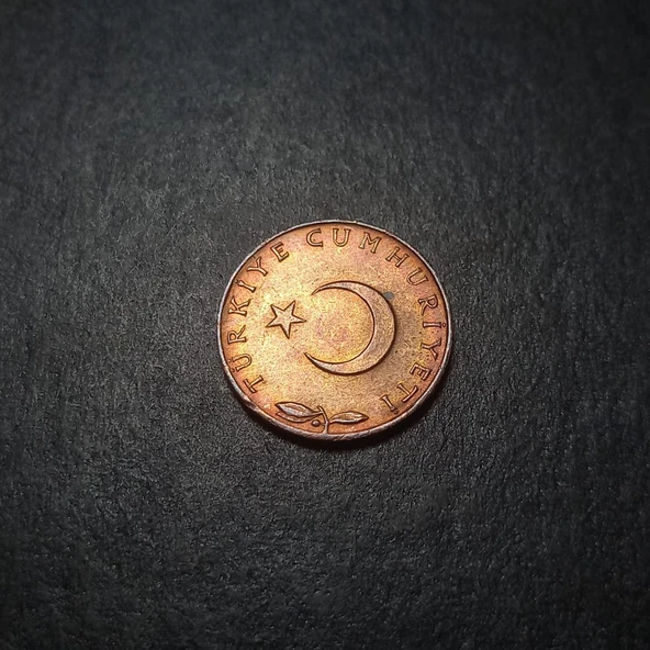 Escoines Koleksiyon 39963679f903c305ef 1973 5/10Kuruş lot takım CA+/ÇİL eski madeni para - Resim 3