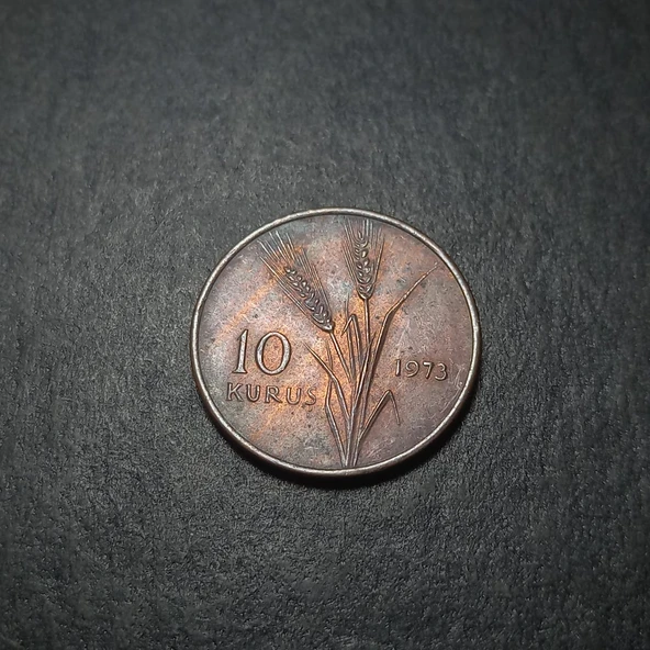 Escoines Koleksiyon 39963679f903c305ef 1973 5/10Kuruş lot takım CA+/ÇİL eski madeni para - Resim 4