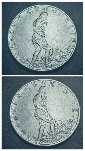 Escoines Koleksiyon 39963679f93fd9c82b 1960/61/62/63/64/65/66/67/68/69 2½Lira takım ÇT/ÇÇT 10'lot - Resim 6