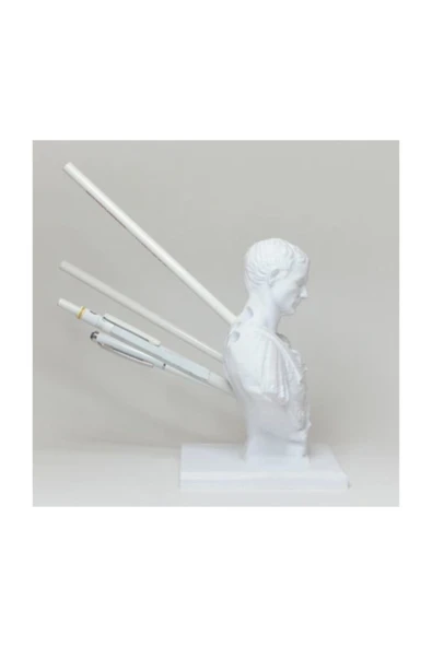 Minda3D Sezar Büstü Kalemlik 15 Cm - Resim 2
