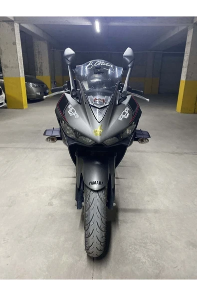 3DTASARIMDOKTORU Yamaha R25 Motosiklet Kanat Winglet Yan Kanat - 4