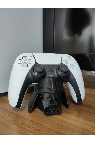 Nerva Design 3D Darth Vader Figürlü PS5/Xbox Joystick Standı - Xbox/PS5 Controller/Kol Tutucu - 4