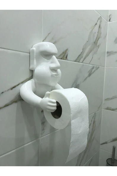 IK3D Kemx3d-moai Tasarım Tuvalet Kağıdı Tutucu 'l' - 3
