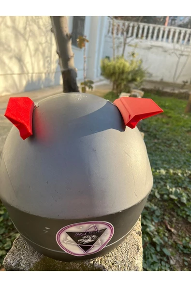 CANEREGE Motosiklet Kask Kanatçıklar - Resim 2