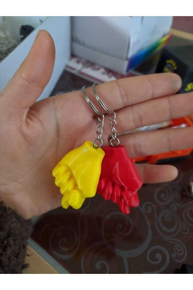 HAFA 3D TASARIM Anahtarlık - Nah Işaretli Anahtalık - El Figürü - El Işareti Anahtarlık - Resim 3