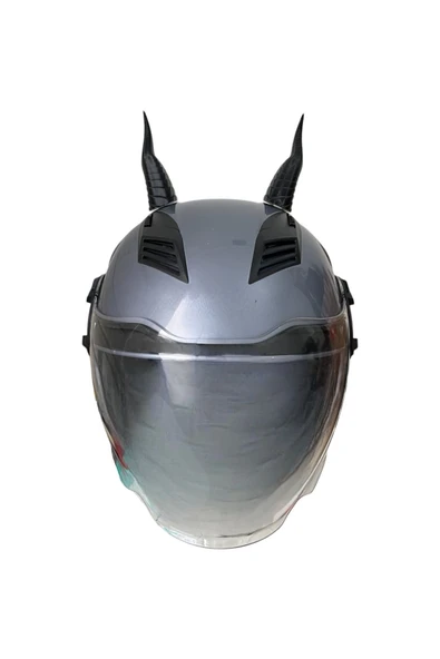 Motor Kask Boynuzu Kask Süsü Şeytan Boynuzu - 3