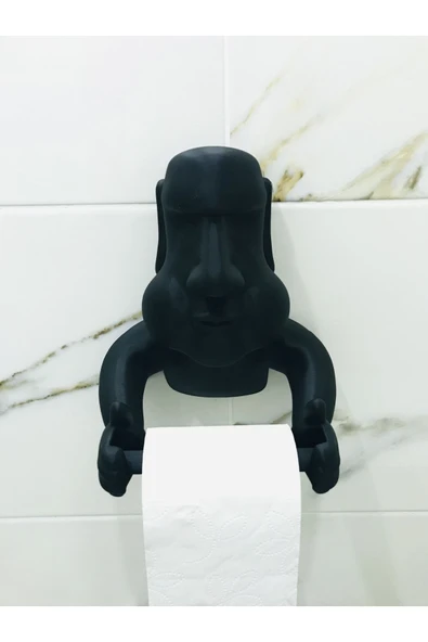 IK3D Kemx3d-moai Tasarım Tuvalet Kağıdı Tutucu 'l' - 3