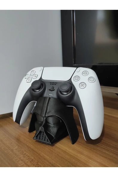 Nerva Design 3D Darth Vader Figürlü PS5/Xbox Joystick Standı - Xbox/PS5 Controller/Kol Tutucu - 3