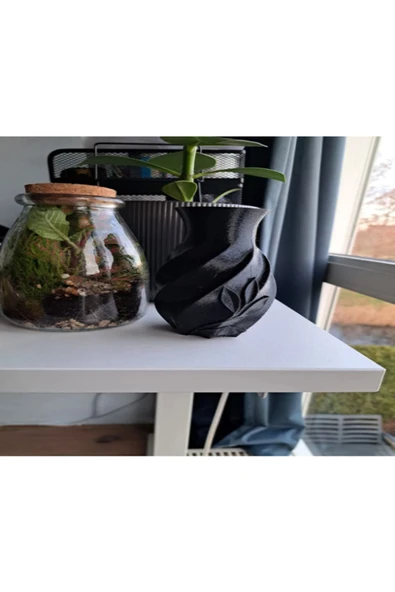 CANEREGE DEKORATİF VAZO PLASTİK 3DBASKI - Resim 2