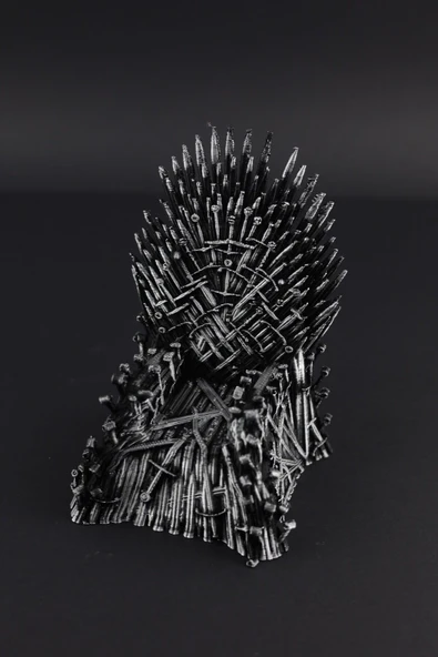 domini Iron Throne  - Game of Thrones - Figür / Büst - 12cm - Resim 5