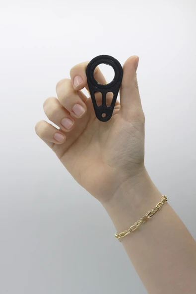 BTaksesuar Karambit Anahtarlık Keyrambit Rulmansız Komple Plastik Siyah