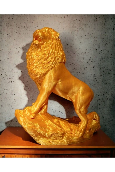 CANEREGE 24 CM 3D BASKI ASLAN FİGÜR BİBLO - 7
