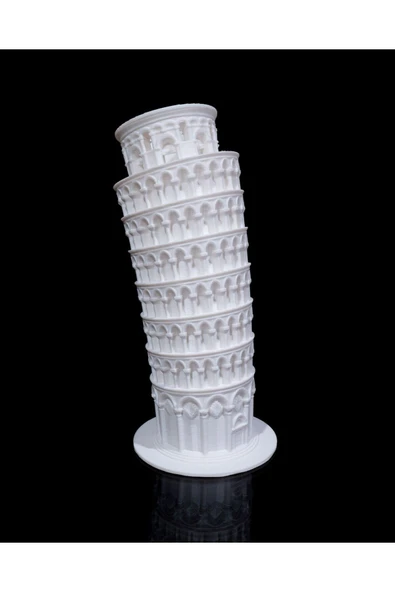 STLFLIX tower of pisa pisa kulesi ev/ofis dekor ürünü 17x9x8 ölçülerinde - 4