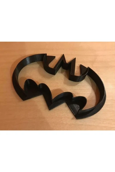 Batman & Superman Batman Kurabiye Kalıbı Hobby Hole 3d - Resim 4