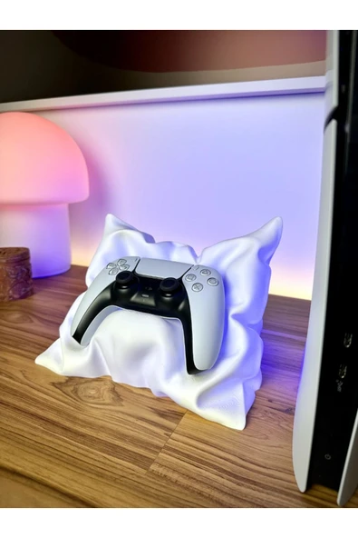 DESIGNBY Yastık Görünümlü Ps5 Kol Standı, Kol Tutucu Yastığı , PS4 / PS5 Uyumlu Joystick Kumanda Standı