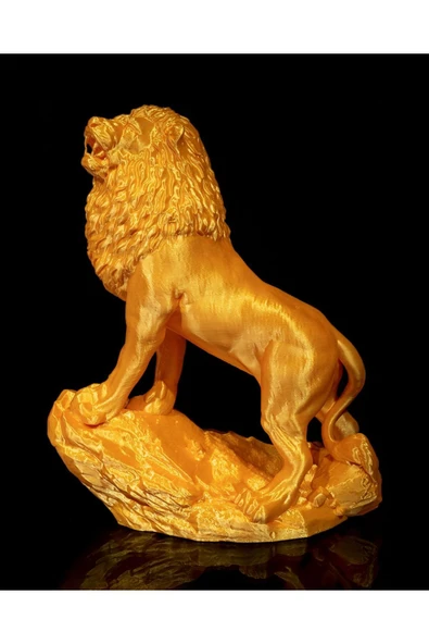 CANEREGE 24 CM 3D BASKI ASLAN FİGÜR BİBLO - 5
