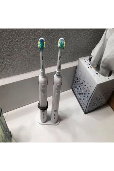 CANEREGE Oral-B 2'li Şarjlı Diş Fırçası Standı (2 Şarjlı Fırça) - 3