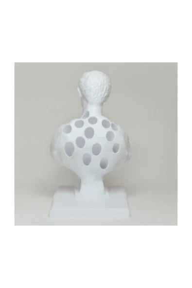 Minda3D Sezar Büstü Kalemlik 15 Cm - Resim 4