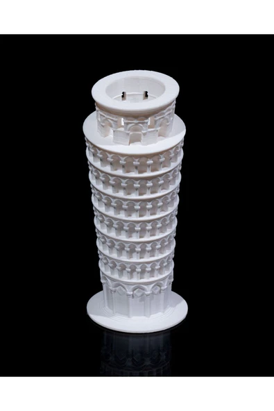 STLFLIX tower of pisa pisa kulesi ev/ofis dekor ürünü 17x9x8 ölçülerinde - 6