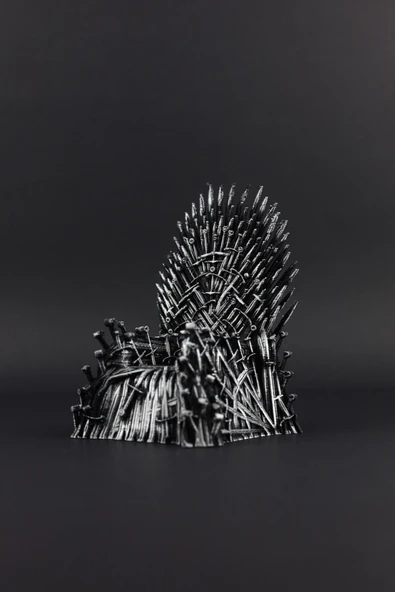 domini Iron Throne  - Game of Thrones - Figür / Büst - 12cm - Resim 3