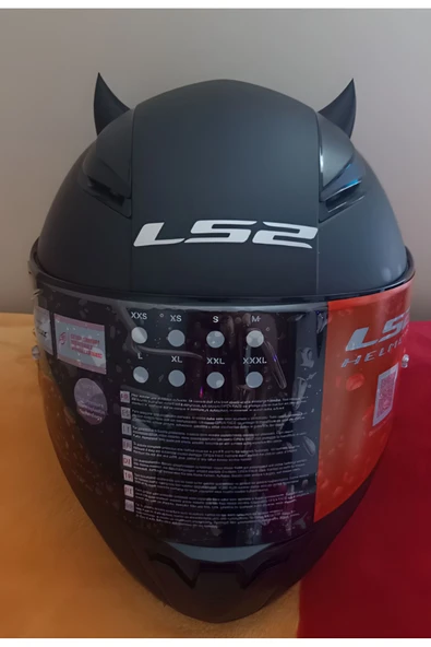 3D EVRENİ Motosiklet Kask Boynuzu Kask Aksesuarı Kask Süsü - Resim 2