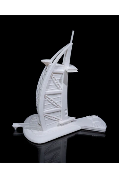 Burj el-Arab ev ofis dekor ürünü 12x17x17 cm ölçülerinde - 4