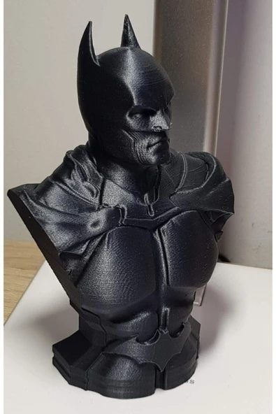 3Dshopping Batman Figür Batman Büst 10 Cm Boyutunda