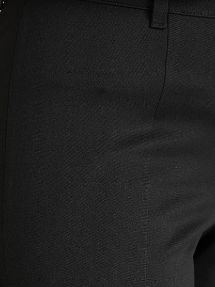 Faik Sönmez Minimalist Midi Kadın Pantolon - Günlük Şıklık - Resim 11