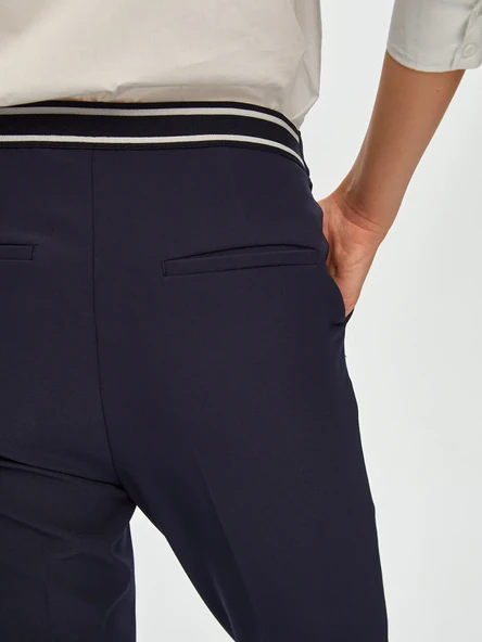 Faik Sönmez Minimalist Midi Kadın Pantolon - Günlük & İş - 5