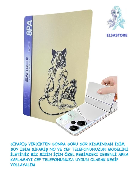 Xiaomi Desenli Arka Kaplama desen kod5