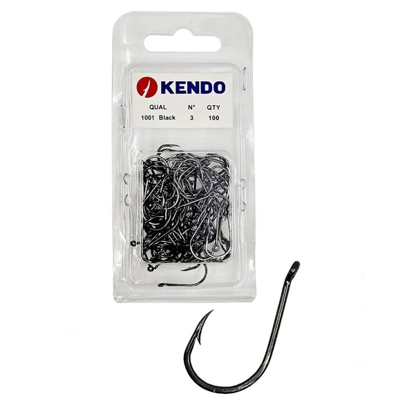 Kendo 1001 Black Nickle Halkalı İğne