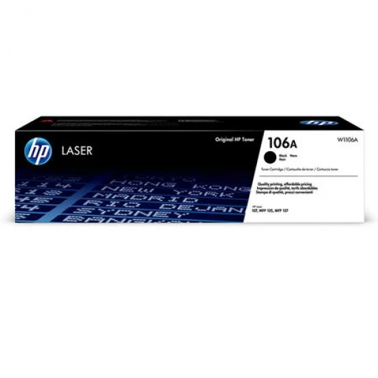 Hp W1106A (106A) Siyah Orjinal Kutusu Hasarlı Toner ürün görseli