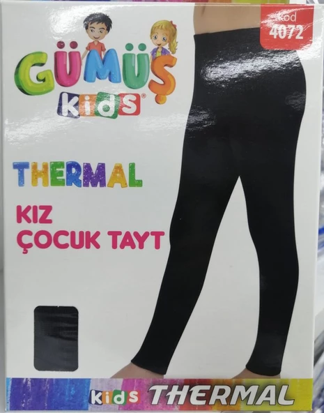 Gümüş Kız Çocuk Termal Tayt İçlik - 2