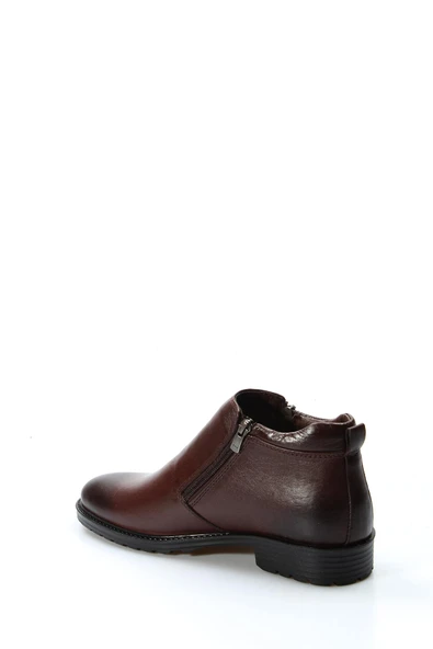 Hakiki Deri Kürklü  Erkek Klasik Bot 671KMA304 - Resim 8