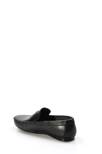 Hakiki Deri  Erkek Loafer Ayakkabı 858MA411 - Resim 3