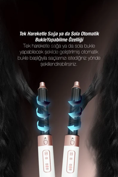 FANTOM Hair Styler SK 1700 Saç Şekillendirici Beyaz - 7