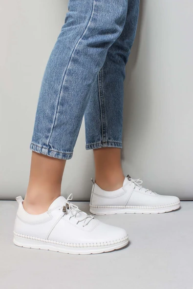 Hakiki Deri  Kadın Casual Ayakkabı 934ZA105 ürün görseli 1