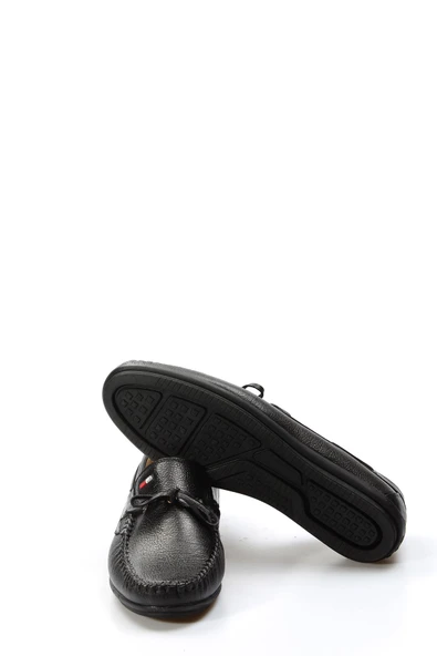 Hakiki Deri  Erkek Loafer Ayakkabı 628MA01 - Resim 9