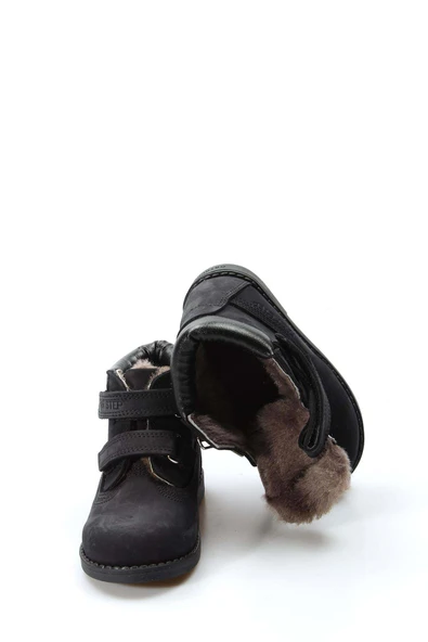 Hakiki Deri Kürklü  Bebek Worker Bot 006KBA1001 - Resim 4