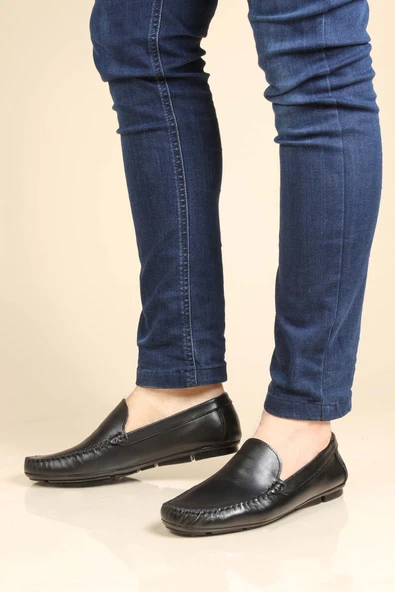 Hakiki Deri Erkek Loafer Ayakkabı 858MA400
