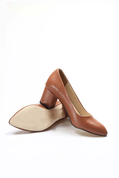 Kadın Kalın Topuklu Ayakkabı 961ZA559 - Resim 10