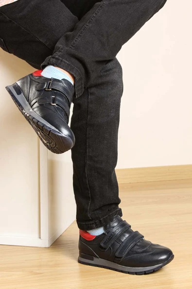 Hakiki Deri  Unisex Çocuk Casual Ayakkabı 006FA900 - 6
