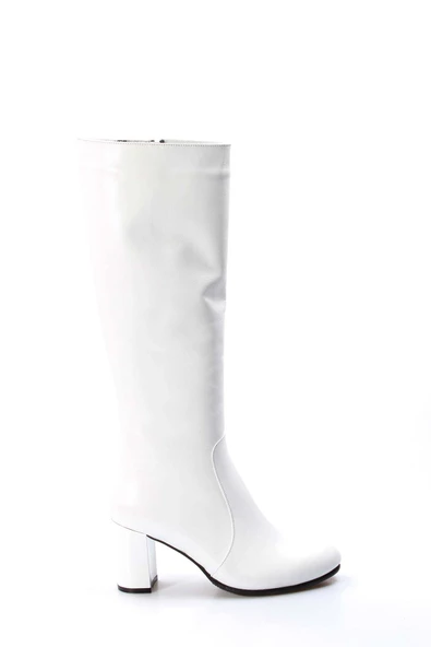 Hakiki Deri  Kadın Klasik Çizme 064SZA999 - Resim 2